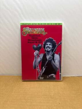 Santana - Tanglewood Aug 18, 1970 Collector's Edition Deluxe DVD & CD 2-Disc Set